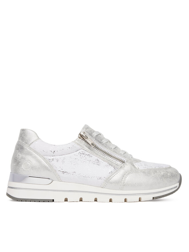 Remonte Sneakersy Remonte R6700-91 Srebrny