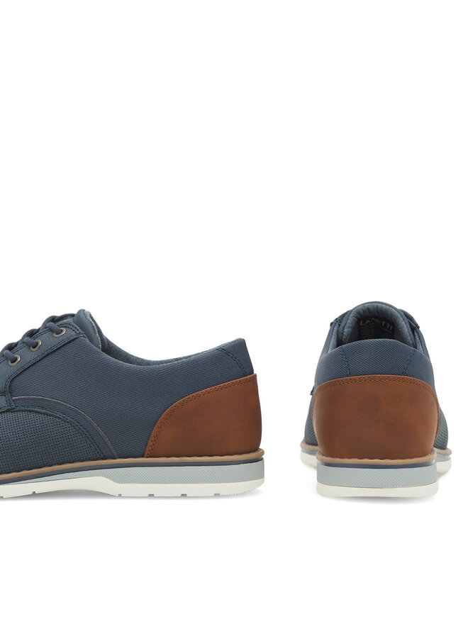 Lanetti Halbschuhe Lanetti MP07-181109-03 Dunkelblau
