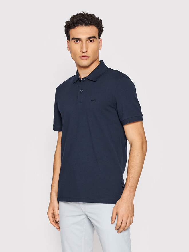 BOSS Boss Poloshirt Pallas 50468362 Dunkelblau Regular Fit