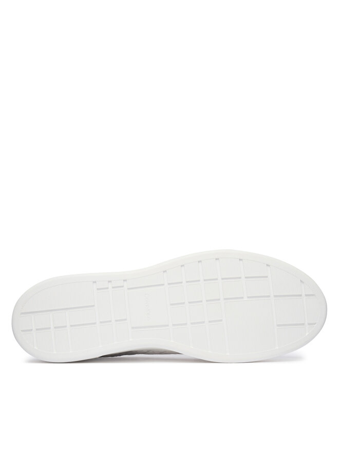 Calvin Klein Sneakers Calvin Klein Beasket Cup Oxf Lup Hf Aop Lth HM0HM02132 Weiß