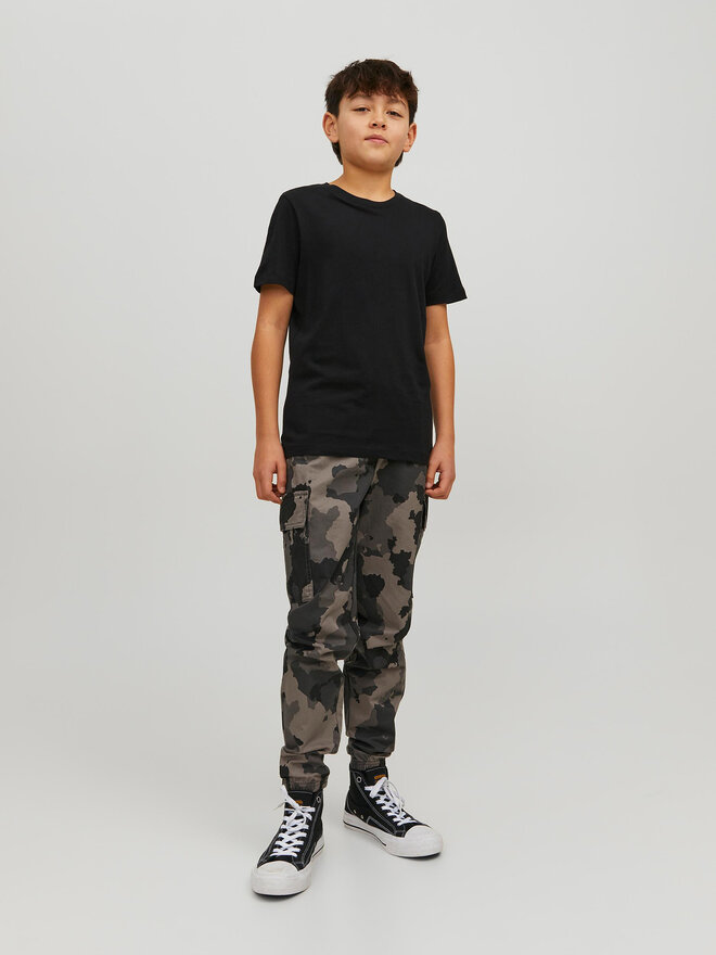Jack&Jones Junior Jack&Jones Junior Majica Basic Tee Črna Regular Fit