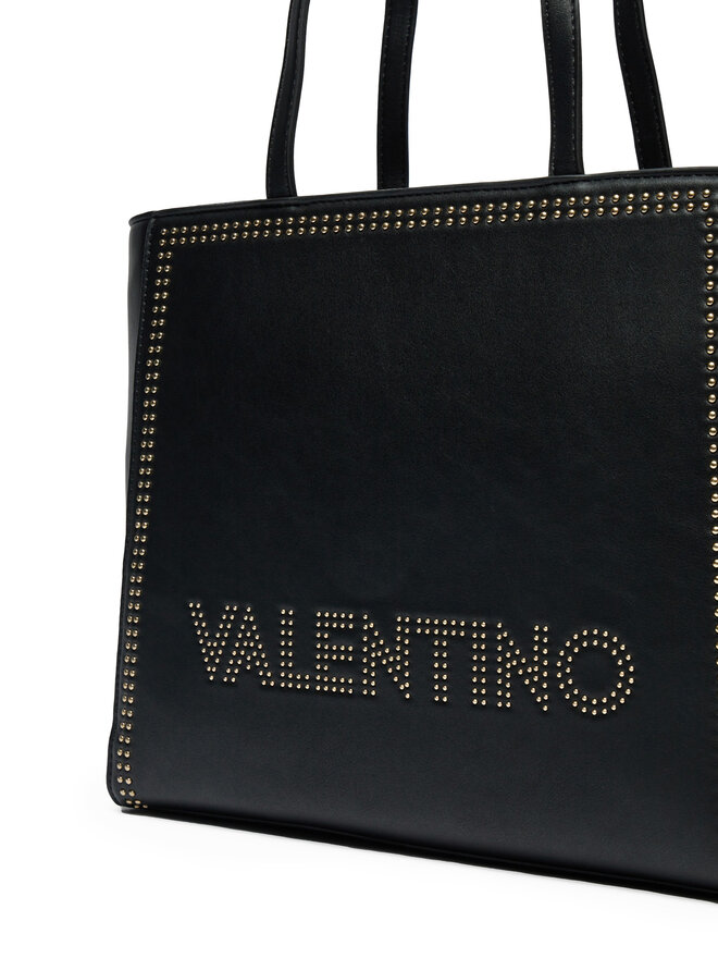 Valentino Ročna torba Valentino Shine VBS8AI01 Črna