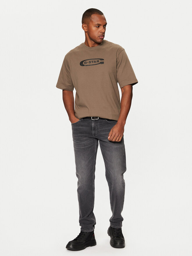 G-Star Raw G-Star Raw Majica D26350 Rjava Boxy Fit