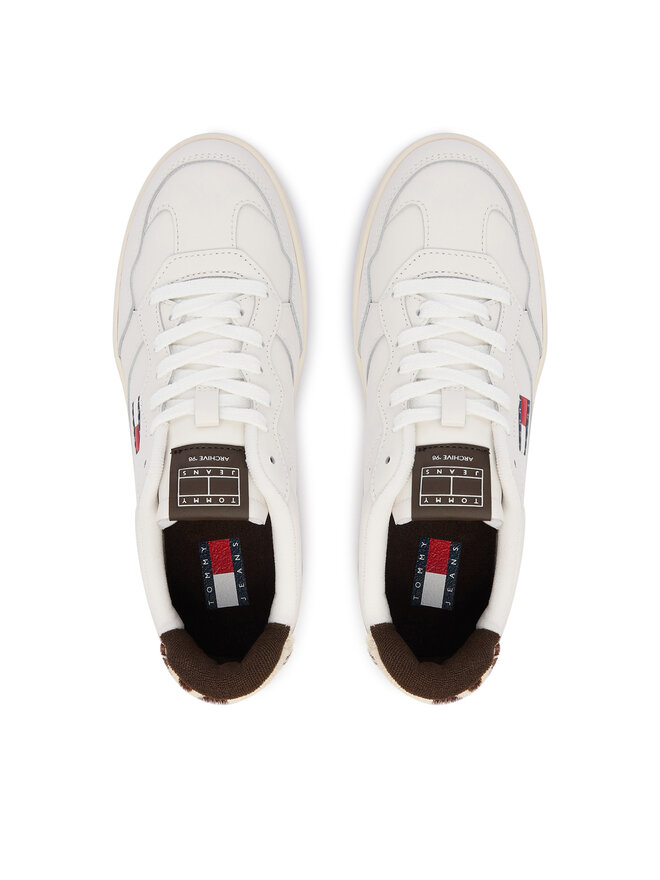 Tommy Jeans Sneakers Tommy Jeans Archive '98 Calf Hair Tab EN0EN03002 Écru