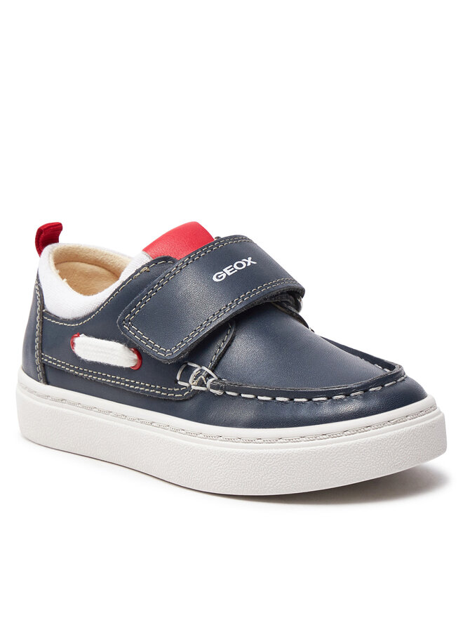 Geox Sneakersy Geox B Nashik Boy B455ND 08510 C4211 S Granatowy