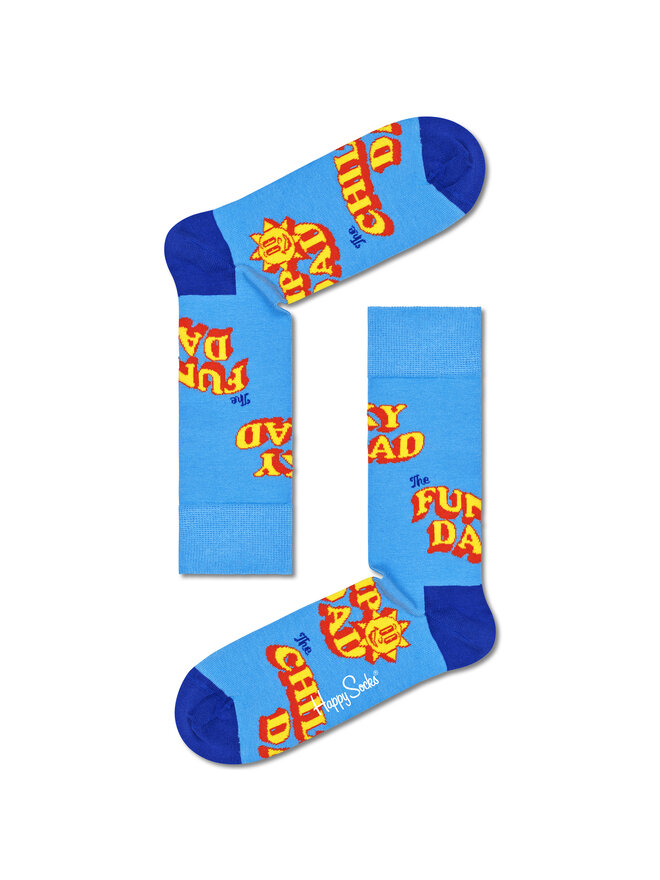 Happy Socks Дълги чорапи unisex Happy Socks NOD01-6300 Син