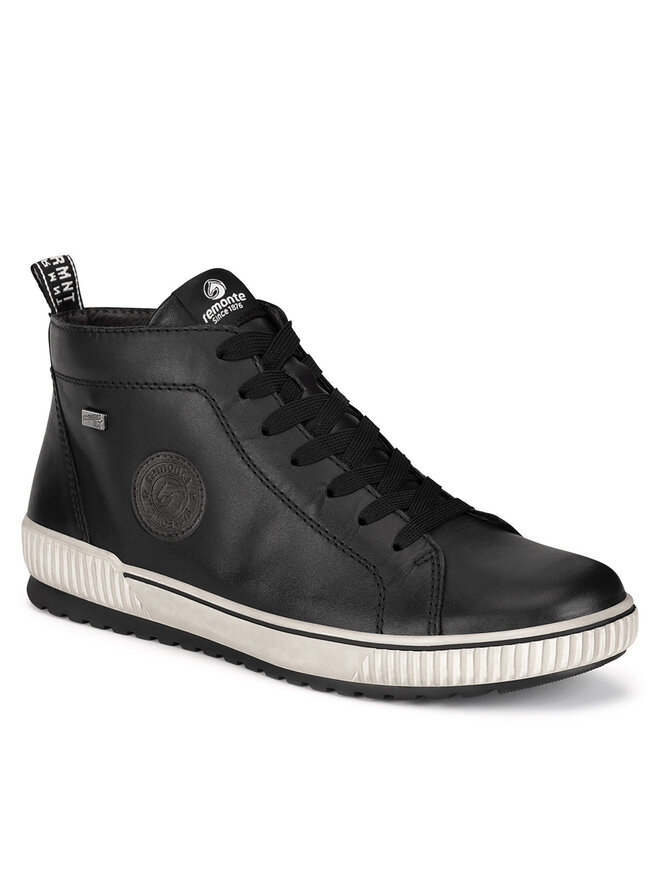 Remonte Dames D1s71 High Sneakers, zwart, 36 EU
