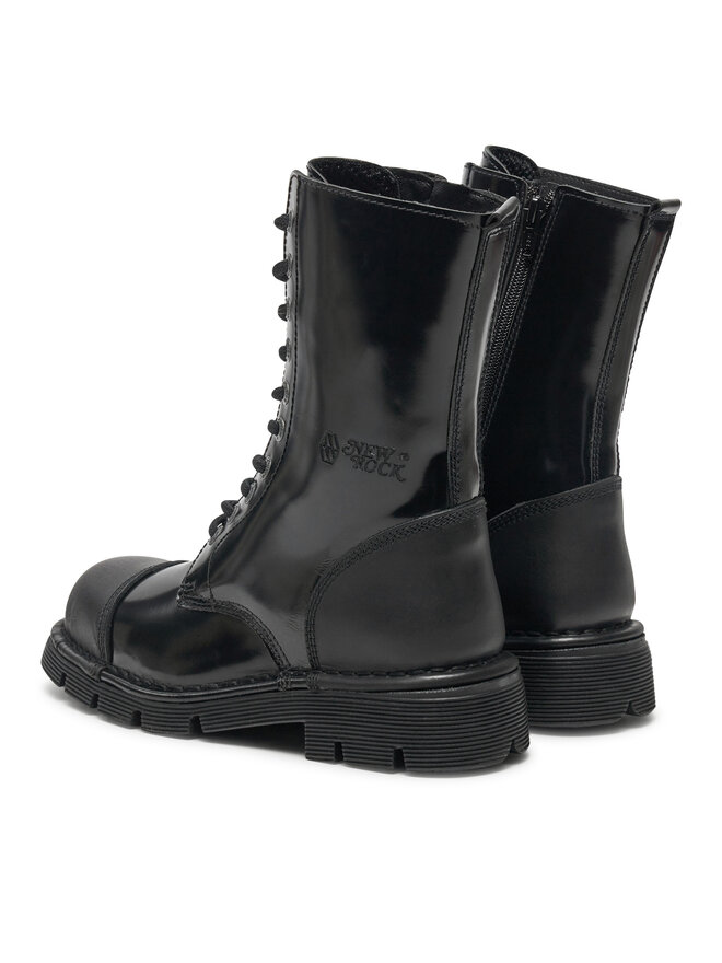 NEW ROCK Bakancs NEW ROCK M-NEWMILI10-S1 Fekete