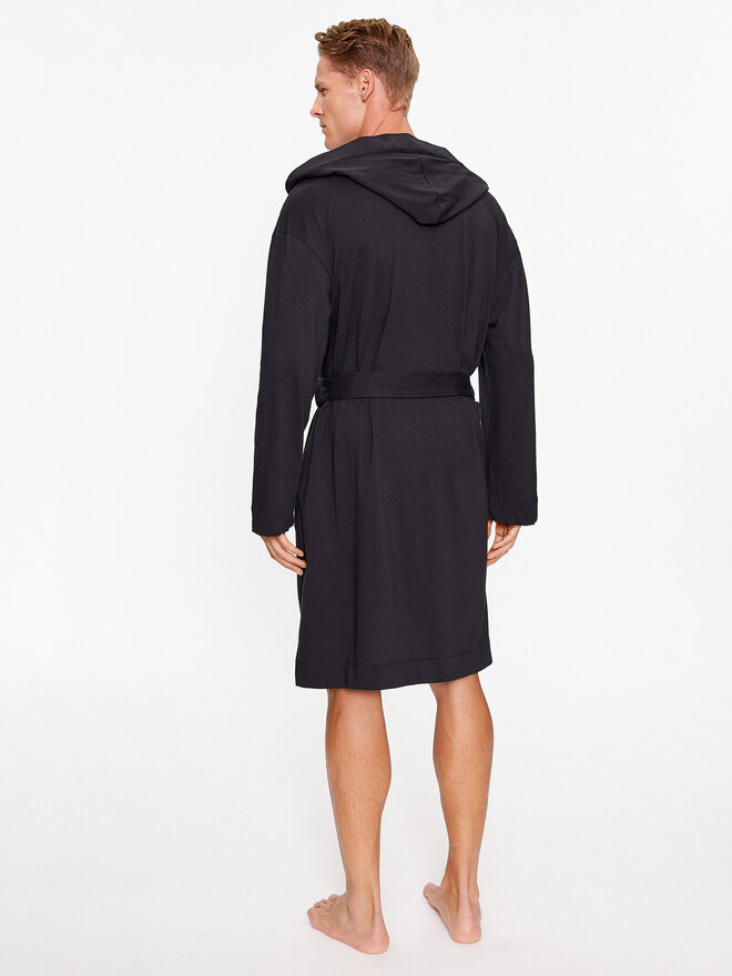 HUGO Hugo Bademantel 50501421 Schwarz