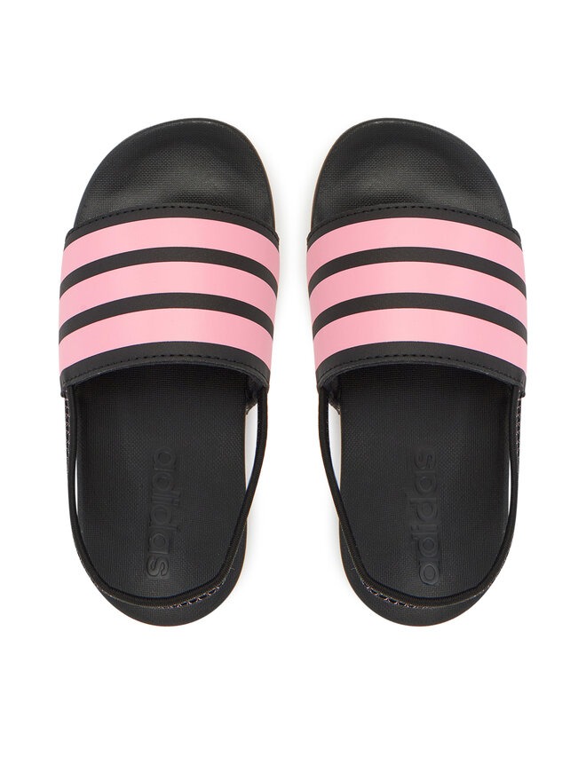 adidas Σανδάλια adidas adilette Estrap JR5330 Μαύρο