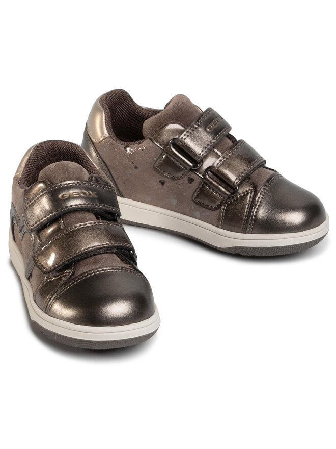 Geox Polobotky Geox B N. Flick G. A B041HA 007NF C9006 S Šedá