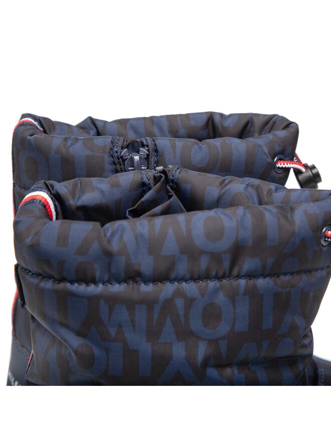 Tommy Hilfiger Апрески Tommy Hilfiger Snow Boot T3B6-32547-1486 S Тъмносин
