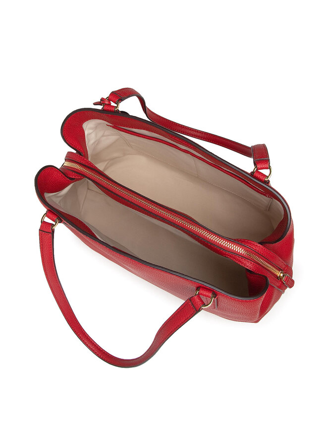 LAUREN RALPH LAUREN Handtasche Lauren Ralph Lauren Quinn 34 Shoulder Bag 431818738009 Rot