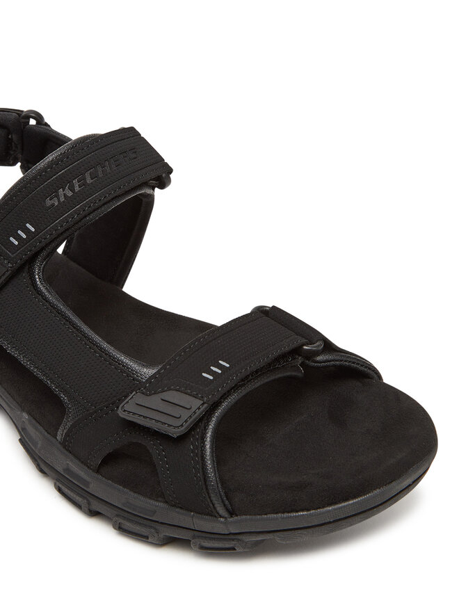 Skechers Σανδάλια Skechers Garver-Louden 64487/BLK Μαύρο