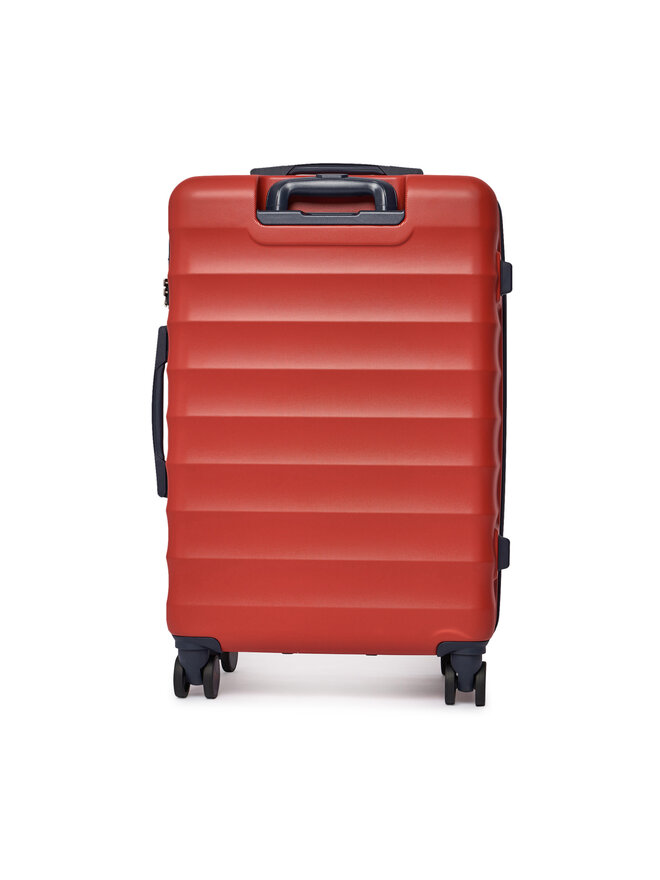 Nautica Μεσαία Βαλίτσα Nautica NTC-KS-004-07-M Κόκκινο
