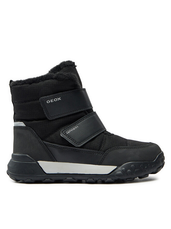 Geox Sněhule Geox J Trekkyup Boy B Abx J46MBF 0FU50 C9999 S Černá
