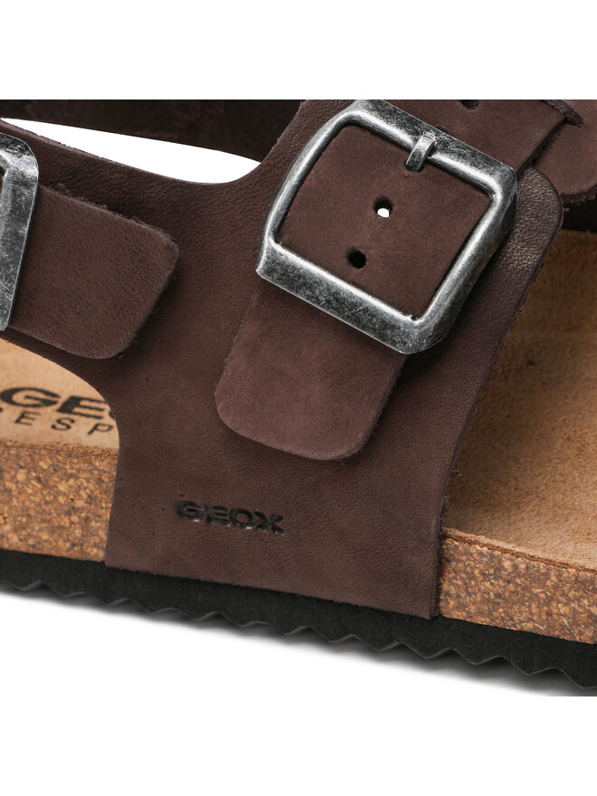 Geox Sandály Geox U Sandal Ghita A U159VA 00032 C6024 Hnědá