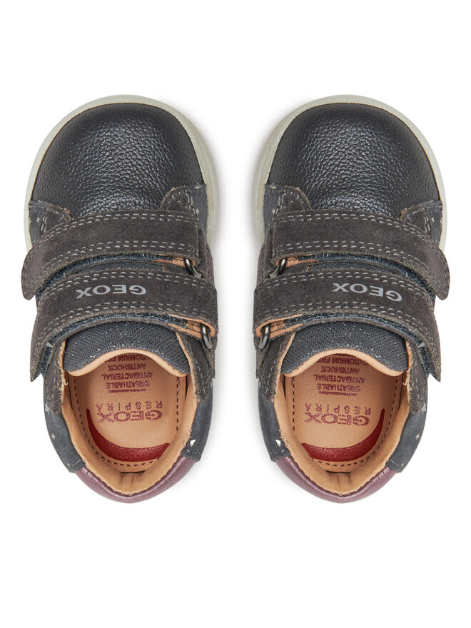 Geox Sneakersy Geox B Biglia Girl B044CC 007AK C1377 Šedá
