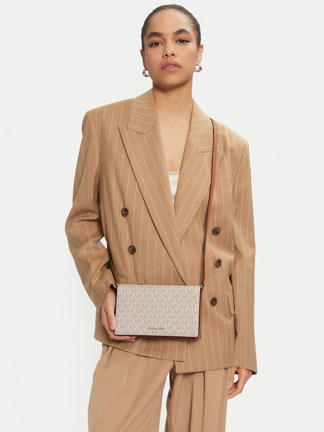 MICHAEL Michael Kors Kabelka MICHAEL Michael Kors Jet Set 32T4GJ6C6B Béžová