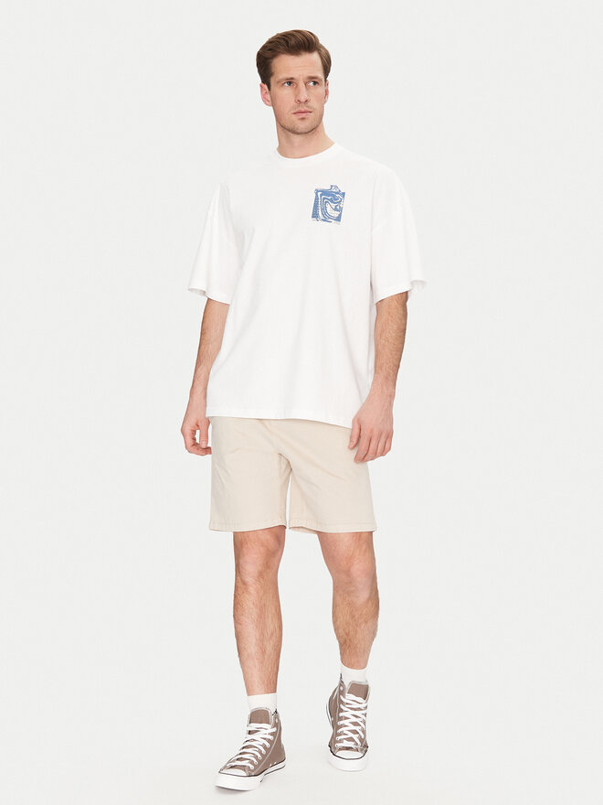 Resteröds Resteröds Camiseta Dev 20251 2055 Blanco Regular Fit