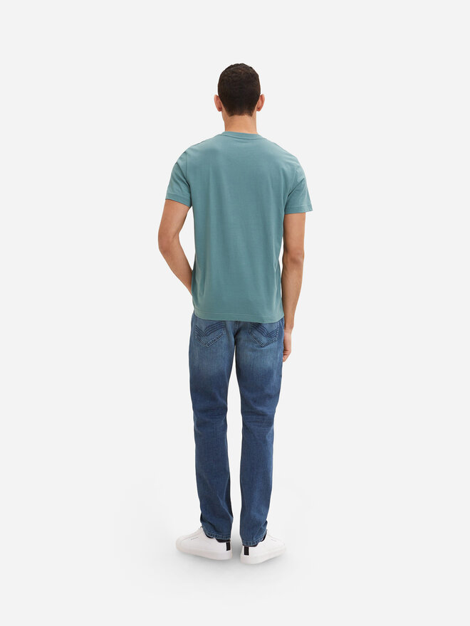 Tom Tailor Tom Tailor Marškinėliai 1035611 Žalia Regular Fit