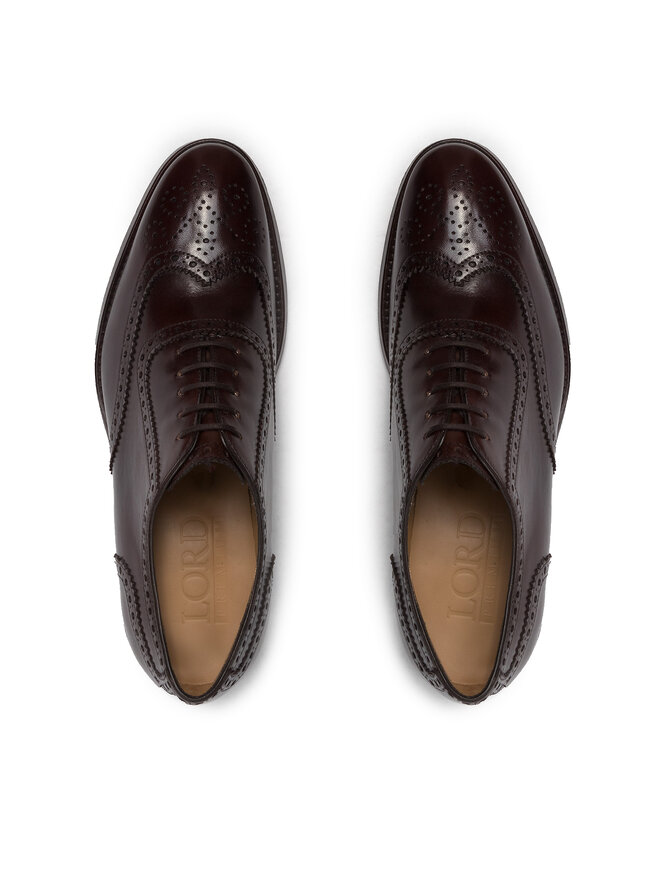Lord Premium Półbuty Lord Premium Brogues 5501 Brązowy
