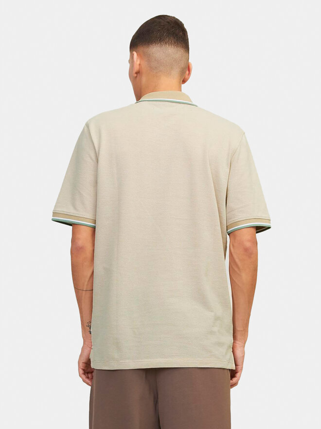 Jack&Jones Jack&Jones Polo marškinėliai Bluwin 12169064 Smėlio Regular Fit
