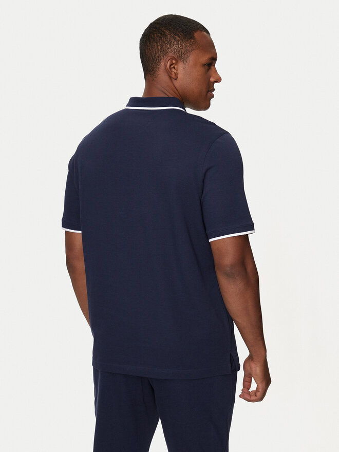 Reebok Reebok Polo majica Identity Small Logo Polo 100073032 Mornarsko modra Regular Fit