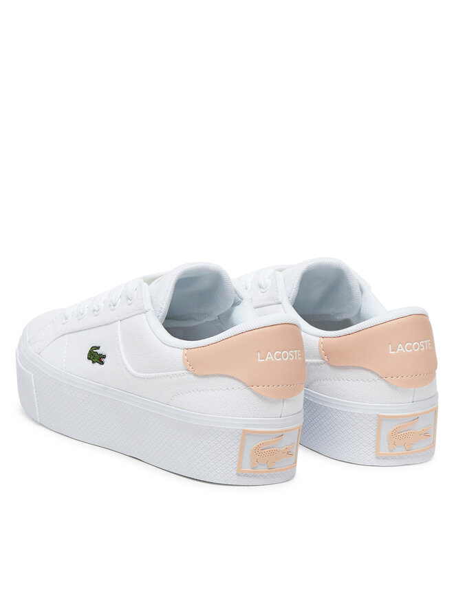 Lacoste Sneakers aus Stoff Lacoste 7-49CFA0017 Weiß