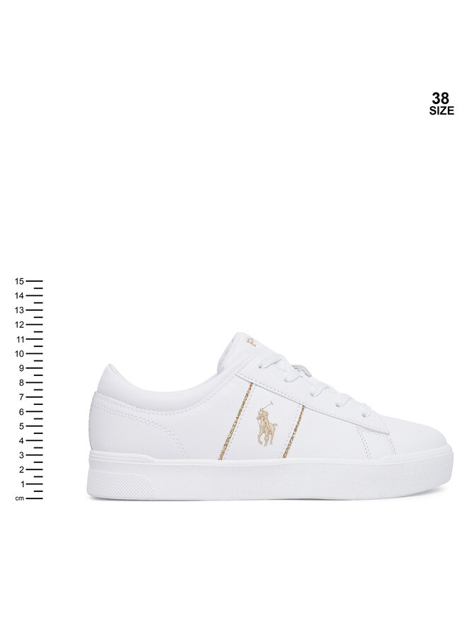 Polo Ralph Lauren Снікерcи Polo Ralph Lauren RL03875101 Білий