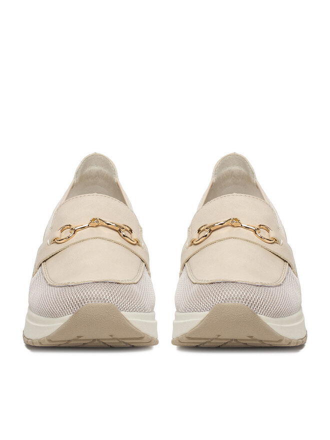 Rieker Halbschuhe Rieker N7455-60 Beige