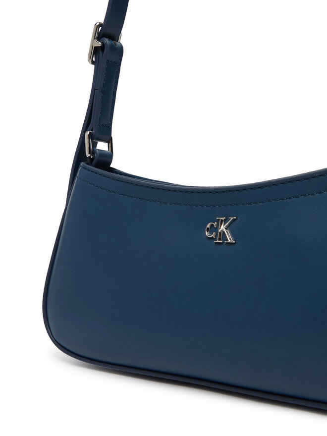 Calvin Klein Handtasche Calvin Klein Ck Small Shoulder Bag LV04F3170G Dunkelblau