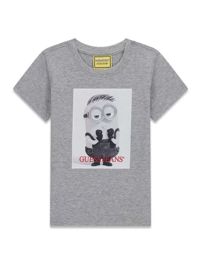 Guess Jeans Guess Jeans Футболка N6YI27 K6651 Сірий Regular Fit