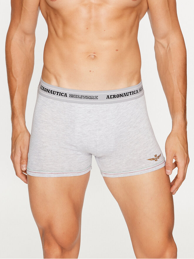 Aeronautica Militare Aeronautica Militare Pack de 2 bóxers AM1UBX004 Gris