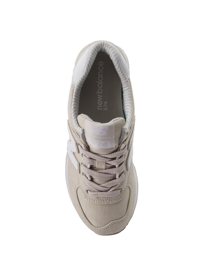 Sneakers New Balance WL574CHG Beige eschuhe