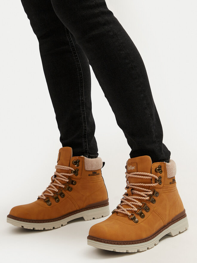 Lee Cooper Туристически oбувки Lee Cooper LCJ-24-03-3041LA Кафяв