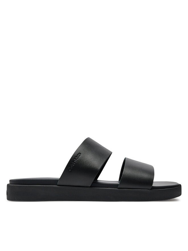 Calvin Klein Klapki Calvin Klein Double Strap HM0HM01414 Czarny