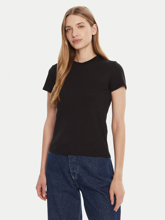 Calvin Klein Calvin Klein T-Shirt LV044C216G Schwarz Regular Fit