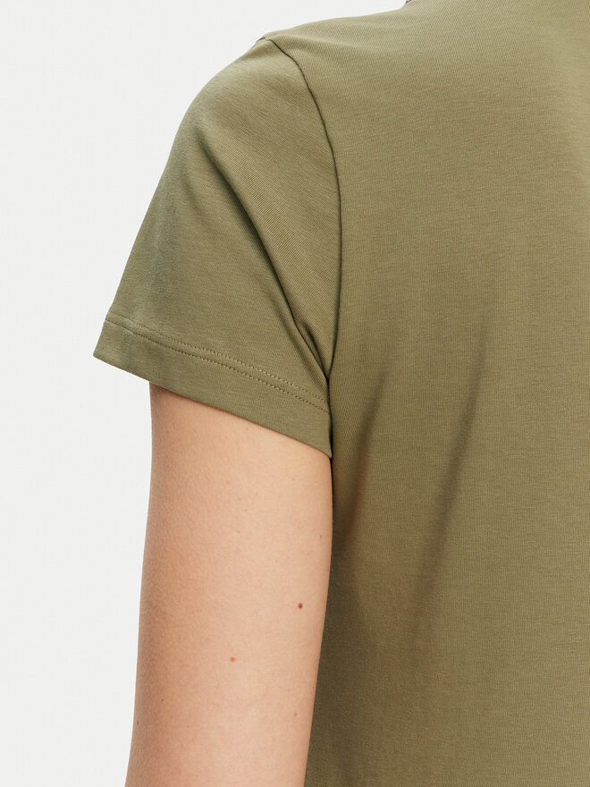 Lacoste Lacoste Póló TF9246 Khaki Slim Fit