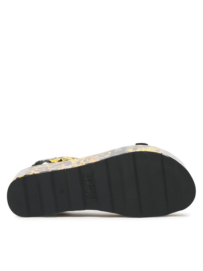 Versace Jeans Couture Szandál Versace Jeans Couture 74VA3S06 Fekete