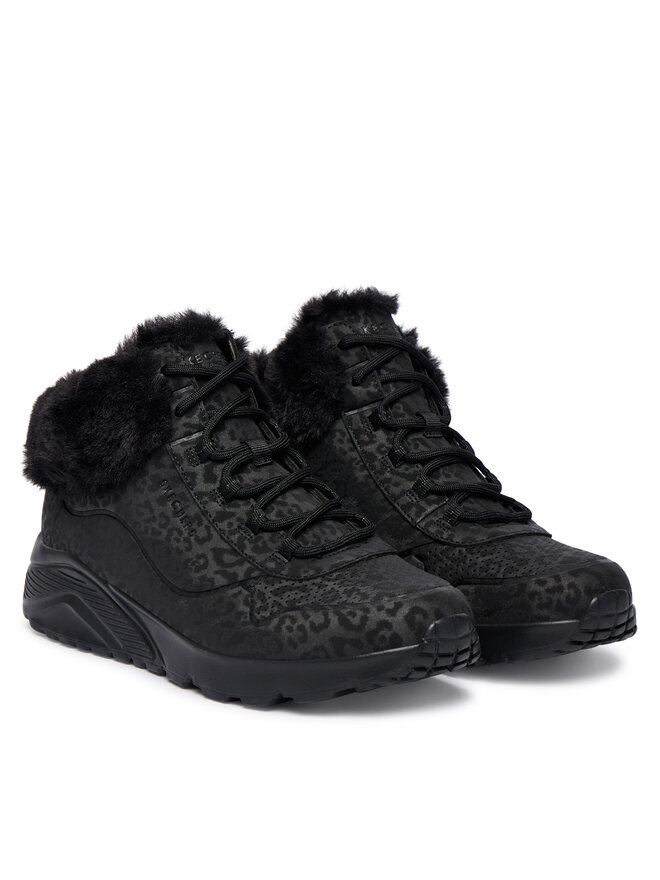 Skechers Schnürschuhe Skechers Uno Lite 310362L BBK Schwarz