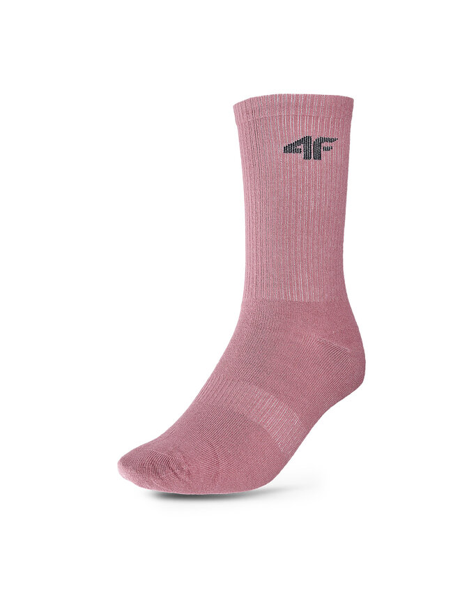 4F Sada 4 párů vysokých ponožek unisex 4F 4FJWAW24USOCF297 Barevná