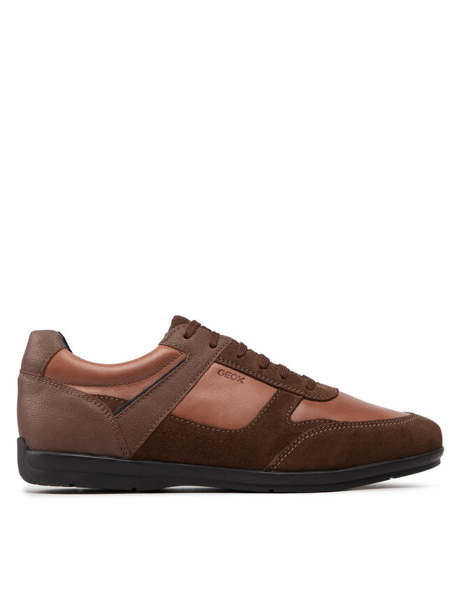 Geox Sneakersy Geox U Adrien A U267VA 0CL22 C0013 Hnedá