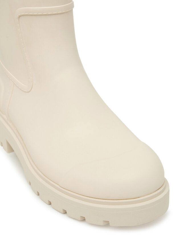 Calvin Klein Jeans Gummistiefel Calvin Klein Jeans Mid Rainboot Rubber YW0YW02004 Écru