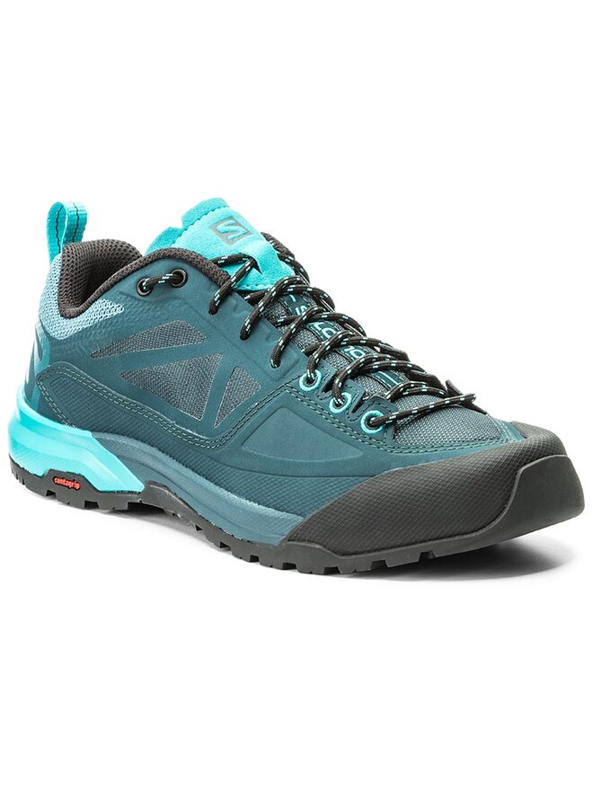 Trekkingschuhe Salomon X Alp Spry W 398602 20 V0 Dunkelblau eschuhe