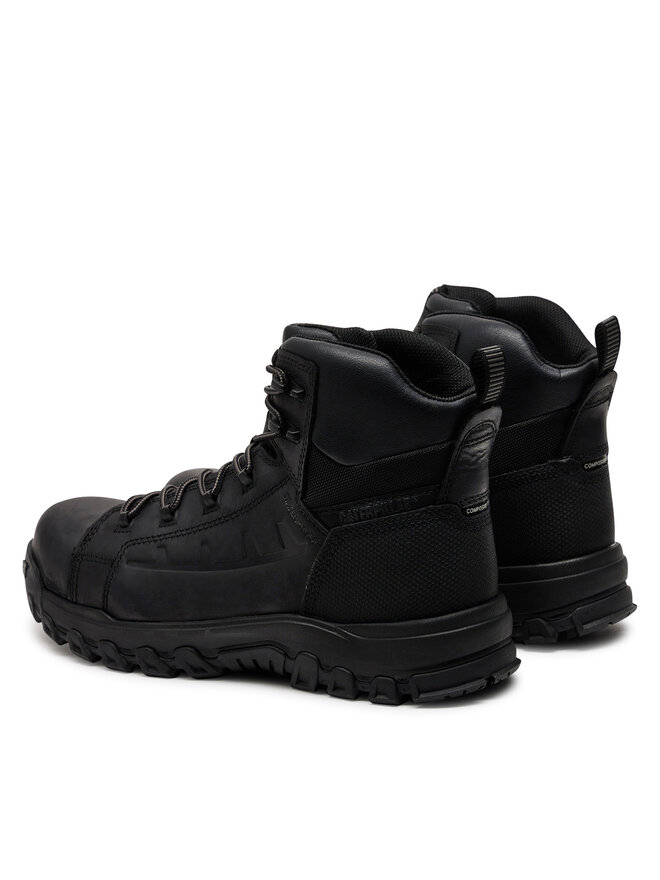 CAT Footwear Schnürstiefeletten CAT Footwear Threshold Rebound Wp Nm Ct S7L Hro Fo Sr P726046 Schwarz