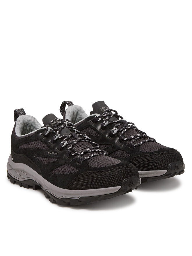 Jack Wolfskin Trekkingschuhe Jack Wolfskin Cyrox Vent Low A64089 Schwarz