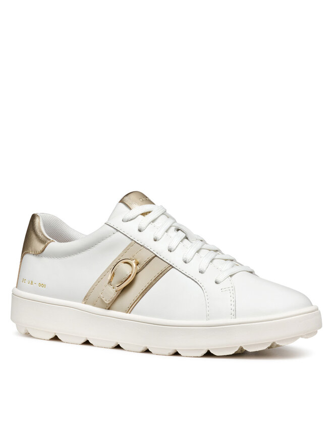 Geox Sneakers Geox D Spherica ECUB-1 D46WEA 00085 C1ZH6 Bianco