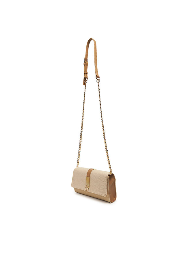 Tommy Hilfiger Torebka Tommy Hilfiger Th Heritage Mini Crossver Canvas AW0AW17621 Beżowy