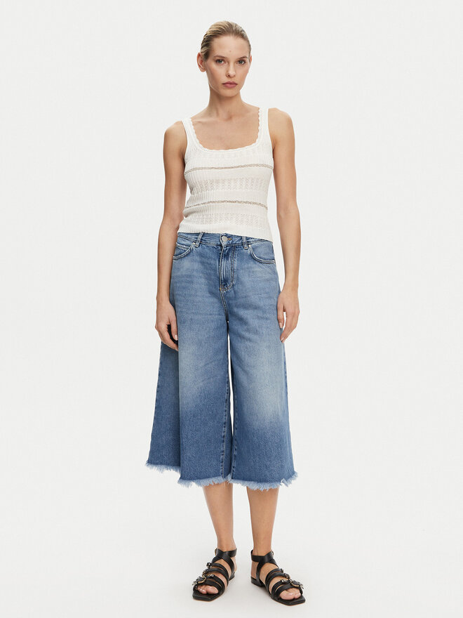 PINKO PINKO Τοπ 104736 A2FC Λευκό Regular Fit